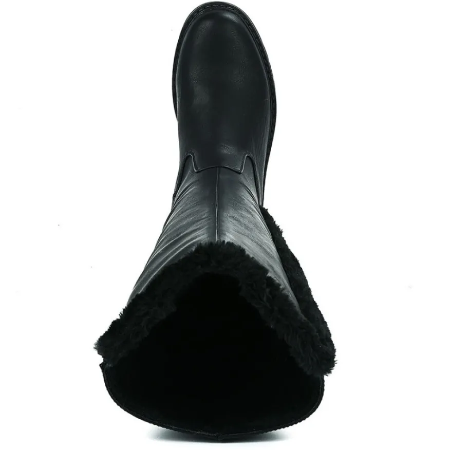 VICE VERSA Bottes Plates Femme Noir|Femme Bottes, Cuissardes