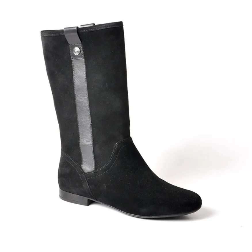 TIPO ALTO Bottes Plates Noir|Femme Bottes, Cuissardes