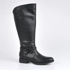 VICE VERSA Bottes Plates Noir|Femme Bottes, Cuissardes