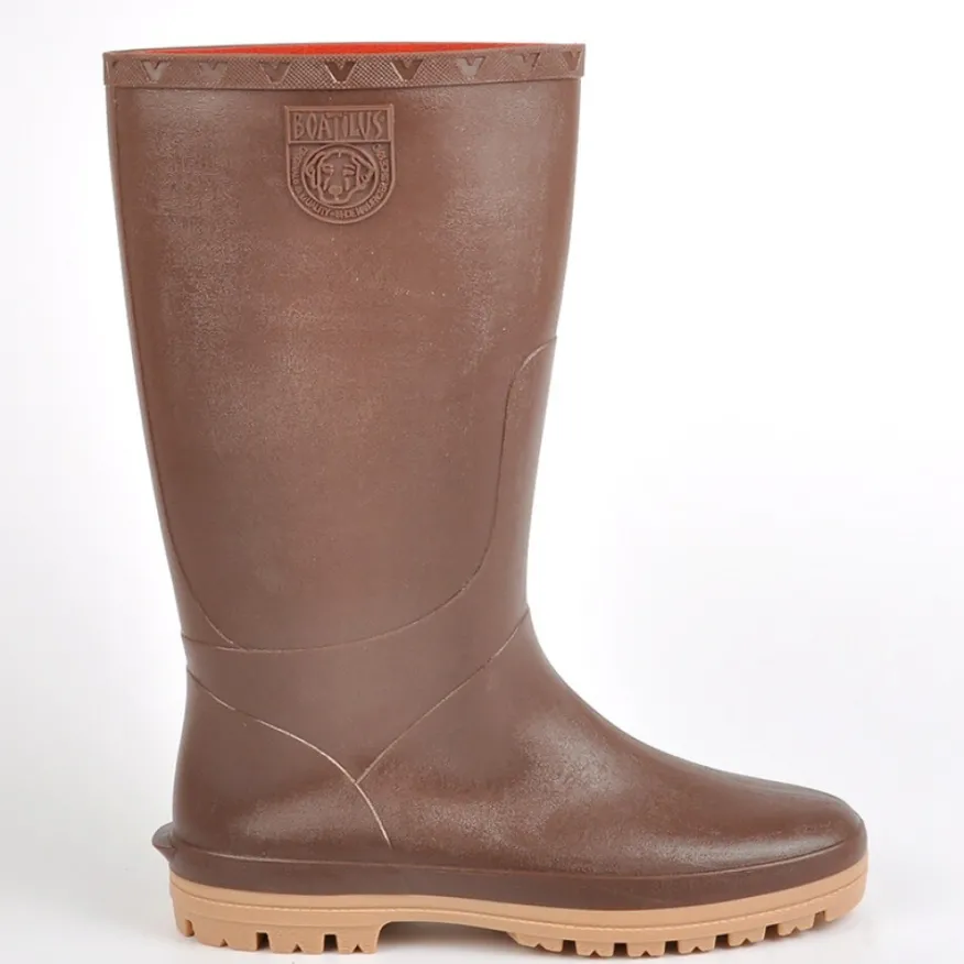 BOATILUS Bottes Pluie Homme Marron|Homme Bottes De Pluie