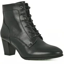 MASCARA Bottines A Talons Femme Noir Avec Fermeture Eclair |Femme Boots, Bottines