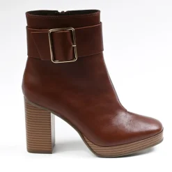 MASCARA Bottines A Talons Marron|Femme Boots, Bottines