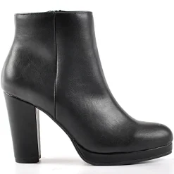 MASCARA Bottines A Talons Noir|Femme Boots, Bottines