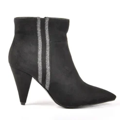 MASCARA Bottines A Talons Noir|Femme Boots, Bottines