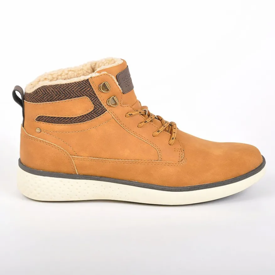 OUTSHOES Bottines Avec Lacets Montagne Camel|Homme Boots, Bottines