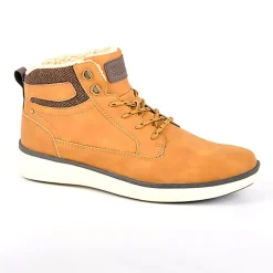 OUTSHOES Bottines Avec Lacets Montagne Camel|Homme Boots, Bottines