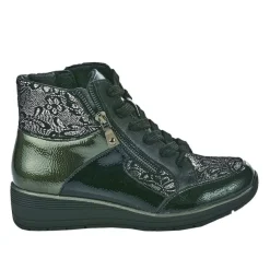 LADY CONFORT Bottines Compensees Femme Noir|Femme Chaussures Confort