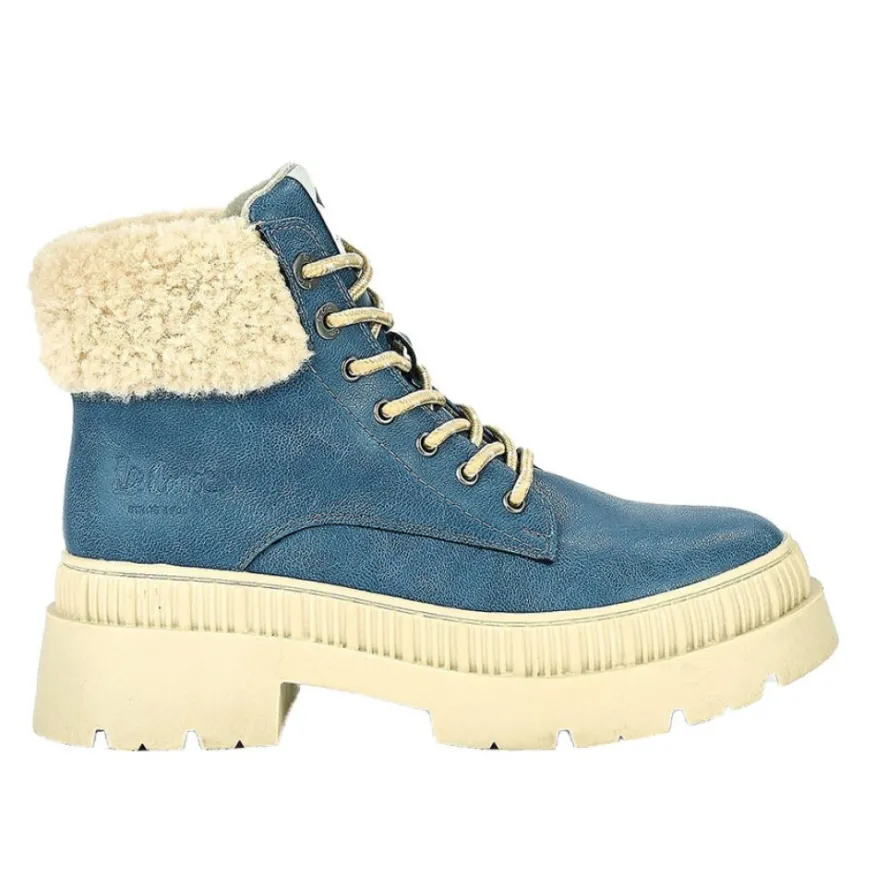 LEE COOPER Bottines Femme Bleu Jean|Femme Boots, Bottines