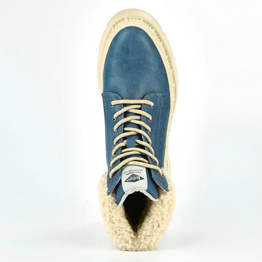 LEE COOPER Bottines Femme Bleu Jean|Femme Boots, Bottines