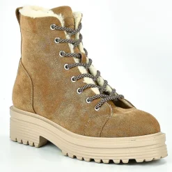 OUTSHOES Bottines Femme Camel|Femme Boots, Bottines