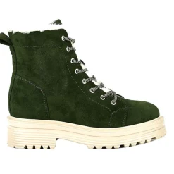 OUTSHOES Bottines Femme Kaki|Femme Boots, Bottines
