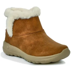 SKECHERS Bottines Femme Marron|Femme Chaussures Confort
