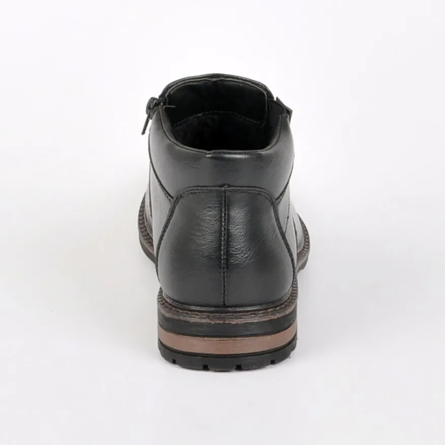 FORTUNATO Bottines Noir|Homme Boots, Bottines
