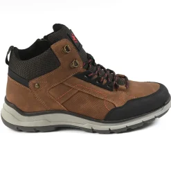 RELIFE Bottines Homme Avec Lacets Montagne Marron|Homme Boots, Bottines