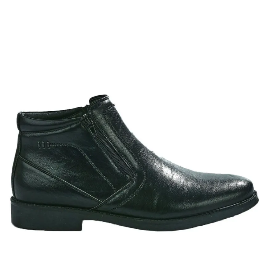 FORTUNATO Bottines Homme Noir|Homme Boots, Bottines