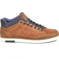 STREET LIFE Bottines Homme Marron|Homme Baskets, Sneakers