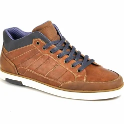 STREET LIFE Bottines Homme Marron|Homme Baskets, Sneakers