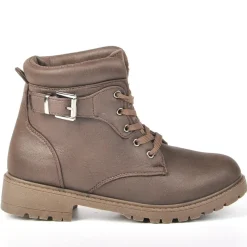 VICE VERSA Bottines Plates Femme Marron|Femme Boots, Bottines