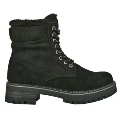 OUTSHOES Bottines Plates Femme Noir Fourrees |Femme Boots, Bottines