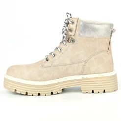 OUTSHOES Bottines Plates Femme Nude|Femme Boots, Bottines