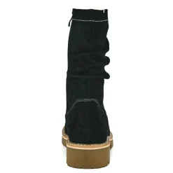 OUTSHOES Bottines Plates Femme Noir|Femme Boots, Bottines