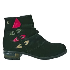 VENUS Bottines Plates Femme Noir|Femme Chaussures Confort