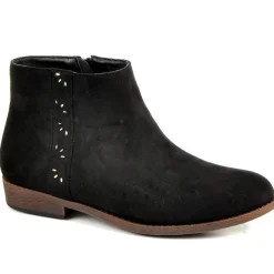 VICE VERSA Bottines Plates Femme Noir|Femme Boots, Bottines