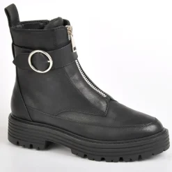 VICE VERSA Bottines Plates Femme Noir|Femme Boots, Bottines