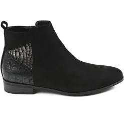 VICE VERSA Bottines Plates Noir|Femme Boots, Bottines