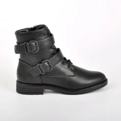 VICE VERSA Bottines Plates Noir|Femme Boots, Bottines