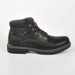 OUTSHOES Bottines Semelles Crantees Noir|Homme Boots, Bottines