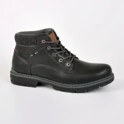 OUTSHOES Bottines Semelles Crantees Noir|Homme Boots, Bottines