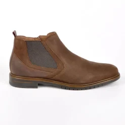 TIPO ALTO Bottines Semelles Souples Marron|Homme Boots, Bottines
