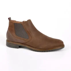TIPO ALTO Bottines Semelles Souples Marron|Homme Boots, Bottines