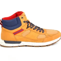 STREET LIFE Bottines Camel|Homme Baskets, Sneakers