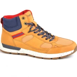 STREET LIFE Bottines Camel|Homme Baskets, Sneakers