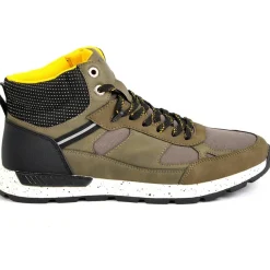 STREET LIFE Bottines Kaki|Homme Baskets, Sneakers