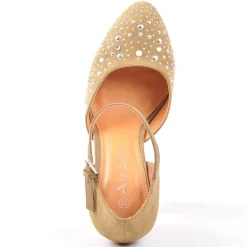 ANA LUNA Charles Ix Kaki|Femme Escarpins