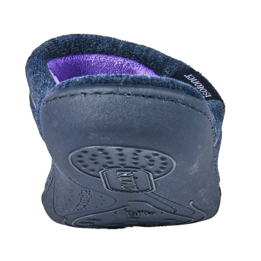 ISOTONER Chaussons Femme Bleu Marine|Femme Chaussons