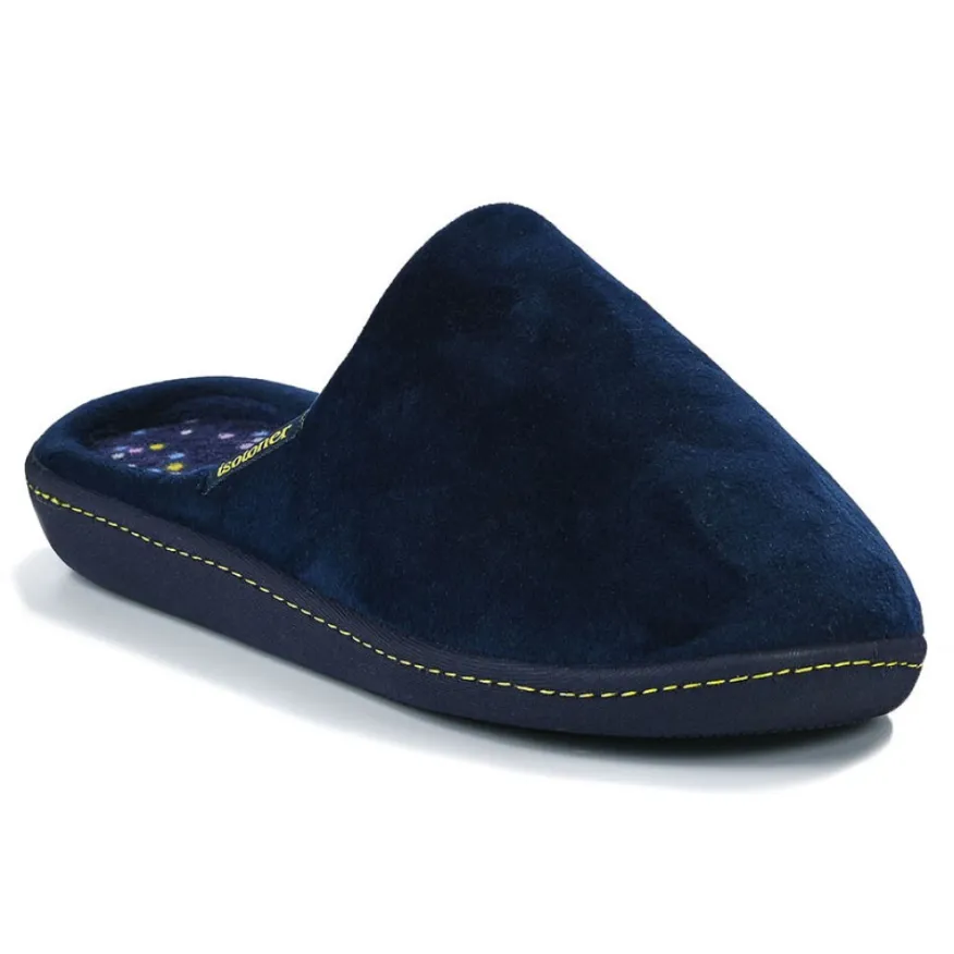 ISOTONER Chaussons Femme Bleu Marine|Femme Chaussons