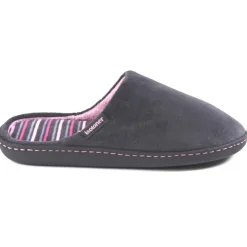 ISOTONER Chaussons Femme Gris|Femme Chaussons