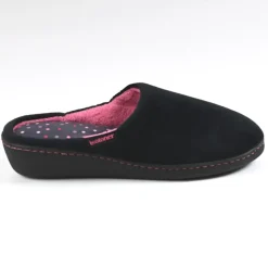 ISOTONER Chaussons Femme Noir|Femme Chaussons