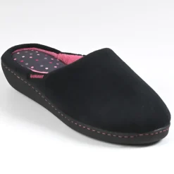 ISOTONER Chaussons Femme Noir|Femme Chaussons