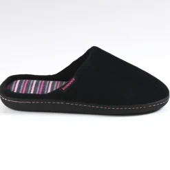 ISOTONER Chaussons Femme Noir|Femme Chaussons