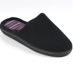 ISOTONER Chaussons Femme Noir|Femme Chaussons