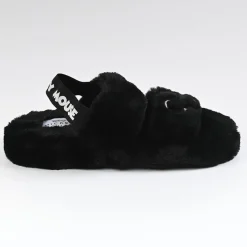 MICKEY Chaussons Femme Noir|Femme Chaussons