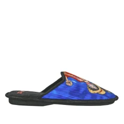 ONE PIECE Chaussons Garcon Noir Et Bleu |Homme Chaussons