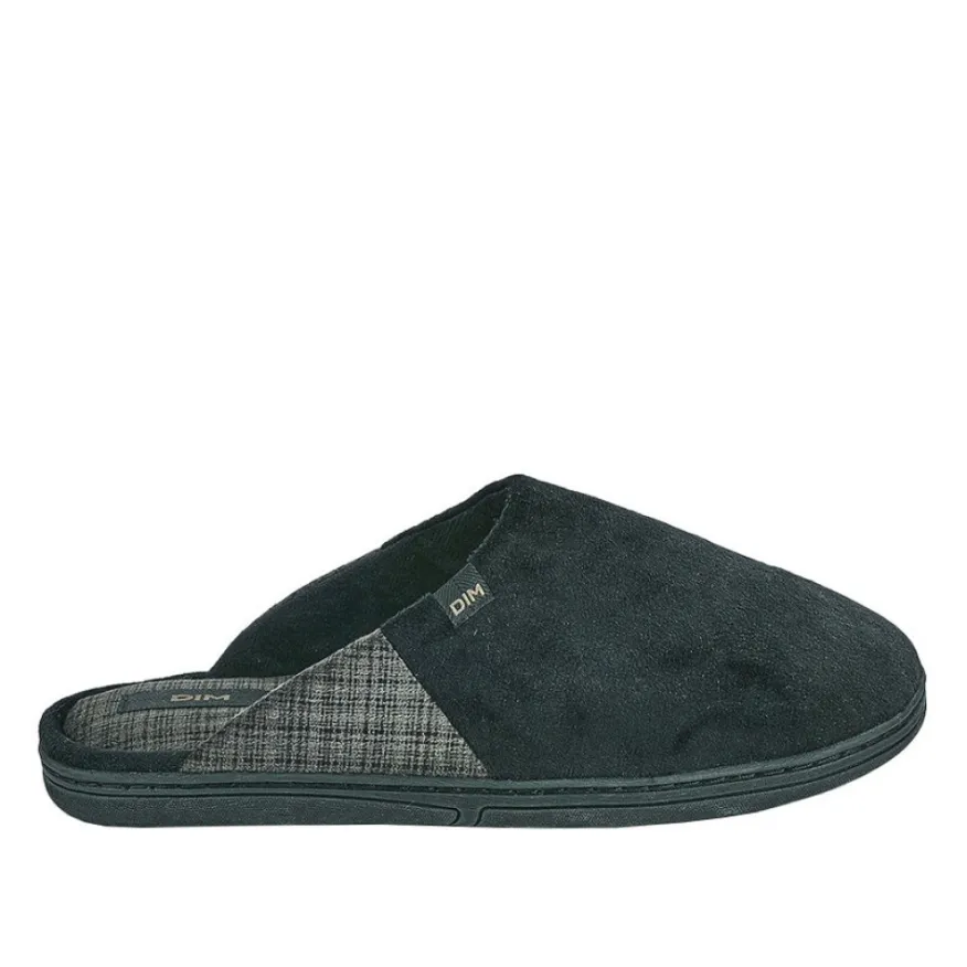 DIM Chaussons Homme Noir|Homme Chaussons