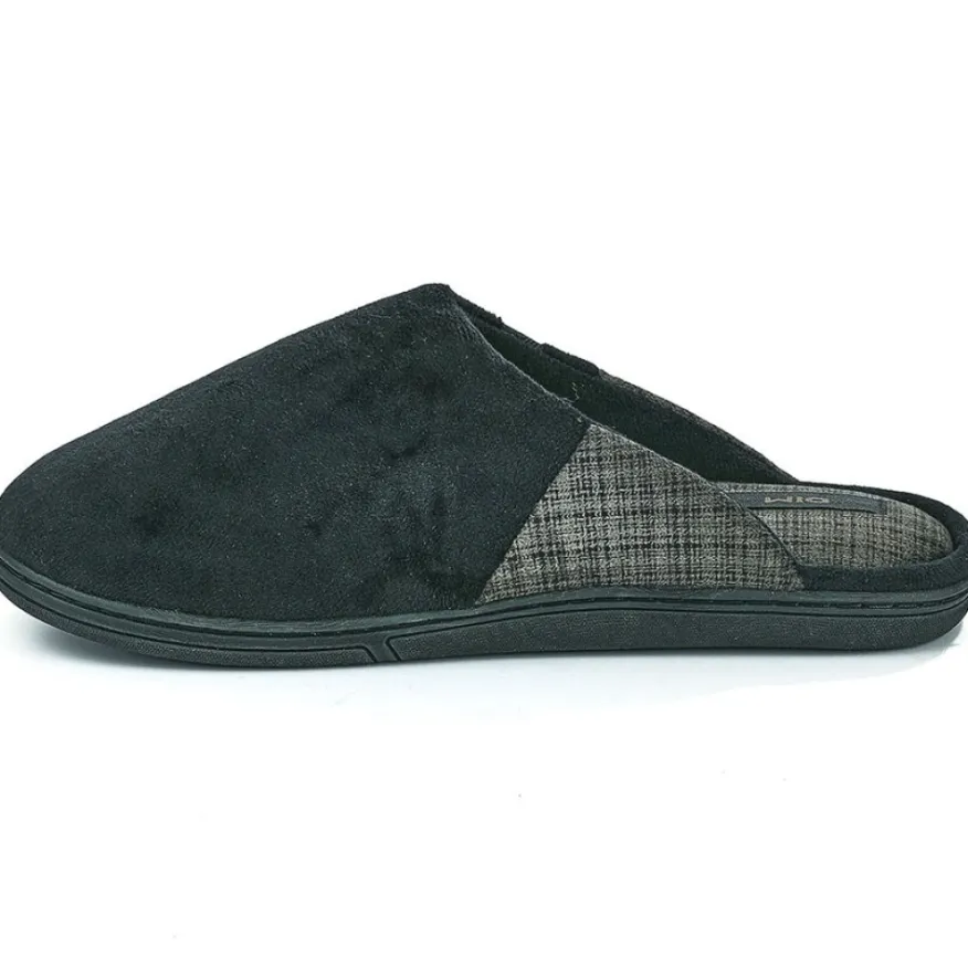 DIM Chaussons Homme Noir|Homme Chaussons