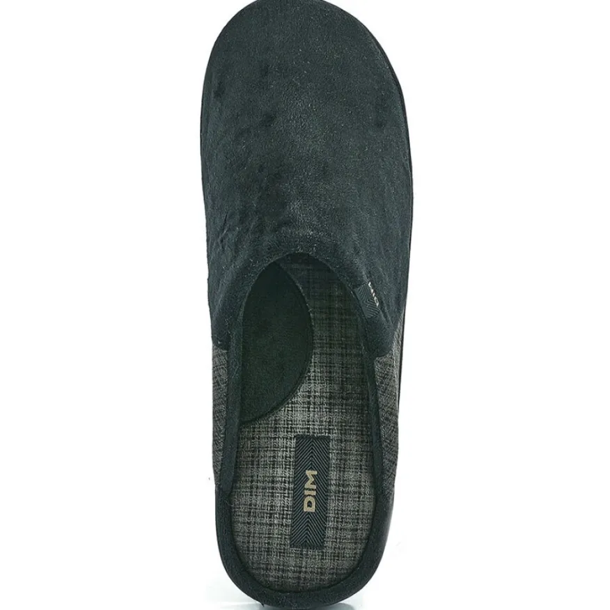 DIM Chaussons Homme Noir|Homme Chaussons